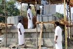 அழகுராஜபெருமாள் கோவில் திருப்பணி மீண்டும் துவக்கம்