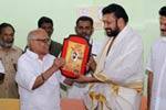 சபரிமலை தந்திரிக்கு பாராட்டு விழா!