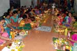 கங்கையம்மன் கோவிலில் 108 குத்துவிளக்கு பூஜை!