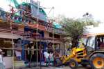 பெரிய குருநாத ஸ்வாமி கோவில் கட்டிட திருப்பணிகள் தீவிரம்