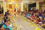மகாலட்சுமி கோவிலில் திருவிளக்கு பூஜை!