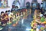 தட்டாஞ்சாவடி அங்காளம்மன் கோவிலில் திருவிளக்கு பூஜை!