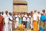 செஞ்சி கோதண்டராமர் கோவிலில் திருப்பணி துவக்க பூஜை!