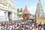 அபிராமேஸ்வரர் கோவிலில் பங்குனி உத்திர தேரோட்டம்!