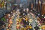 எல்லையம்மன் கோவிலில் விளக்கு பூஜை!