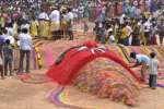 தர்மராஜா கோவிலில் துரியோதனன் படுகளம்!