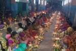 சிதம்பரம் மாரியம்மன் கோவிலில் திருவிளக்கு பூஜை!