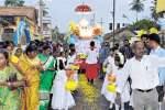 தூய லூர்து அன்னை ஆலயத்தில் திவ்ய நற்கருணை பவனி!