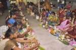 வரவூர் மாரியம்மன் கோவிலில் 108 விளக்கு பூஜை!