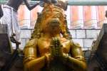 நாமக்கல் ஆஞ்சநேயருக்கு மஞ்சள் அபிஷேகம்!
