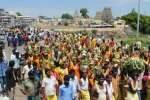 ஜெகமுத்து மாரியம்மன் கோவிலில் பக்தர்கள் நேர்த்திக் கடன்!