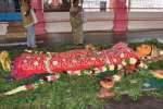 ரேணுகாம்பாள் திருவிழாவில் சயன கோலத்தில் அம்மன் அருள்பாலிப்பு!