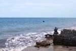 சேதுக்கரை கடற்கரையில் படித்துறை சேதம்..நாளை வரும் பக்தர்களுக்கு வசதி குறைவு!