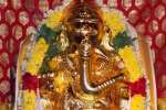 வீரசத்தி விநாயகர் தங்ககவசத்தில் பக்தர்களுக்கு காட்சி!