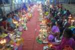 வெற்றி விநாயகர் கோவிலில் திருவிளக்கு பூஜை!