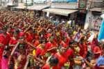 காரைக்காலில் உலக நன்மை வேண்டி தீச்சட்டி ஊர்வலம்!
