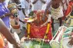 மழை வேண்டி கிராம மக்கள் சிறப்பு வழிபாடு!