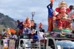 பழநியில் விநாயகர் சிலைகள் ஊர்வலம்