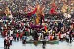50 ஆயிரம் விநாயகர் சிலைகள் கரைப்பு: மும்பையில் கோலாகலம்!