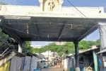 திருத்தணி மலைக்கோவில் படியில் மண்டபம் சேதம்!