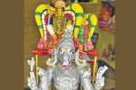 நவராத்திரி - 2: நேர்த்தியாக தயாராகும் அதிகார நந்தி பொம்மை!