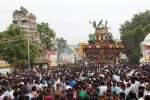 திருவாரூர் தியாகராஜசுவாமி கோவில் ஆழித்தேர் வெள்ளோட்டம்!