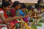 திருப்பூரில் 1,008 திருவிளக்கு வழிபாட்டு பூஜை!
