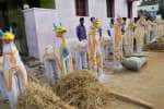 கொம்பு தூக்கி அய்யனார் கோயில் புரவி எடுப்பு திருவிழா