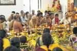 அய்யப்ப பூஜை அன்னதானம் நீதிபதிகள் பங்கேற்பு