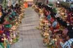 உலக நன்மைக்காக திருவிளக்கு பூஜை