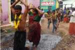 ஜயப்ப பக்தர்கள் பூக்குழி இறங்கும் விழா