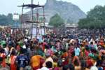 பழநியில் தைப்பூச விழா கோலாகலம்: குவியும் பக்தர்கள்!
