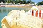 மதுரை மாரியம்மன் தெப்பக்குளத்தில் சிதைக்கப்படும் சிலைகள்!
