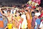 அங்காளம்மன் கோவிலில் மயான பூஜை, அலகு தரிசனம்