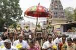விஸ்வேஸ்வரசுவாமி கோவில் யாகசாலை பூஜைகள் துவங்கின