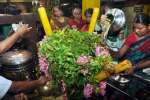 பெரிய மாரியம்மன் கோவில் விழா: புனித நீர் ஊற்றி வழிபாடு!