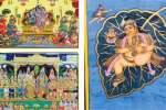 பார்வையாளர்களை கவரும் ஆன்மீக ஓவியங்கள்!