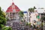 ஆரூரா... தியாகேசா... கோஷத்துடன் ஆழி தேரோட்டம் கோலாகலம்!