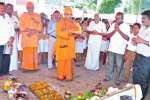 ராமகிருஷ்ணர் வழிபாட்டுக் கூடம் திருபுவனையில் அடிக்கல் நாட்டு விழா!