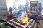 பார்வதீஸ்வர் கோவிலில் உலக நன்மை வேண்டி ருத்ர மகா யாகம்!