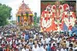 தாடிக்கொம்பு சவுந்திரராஜ பெருமாள் கோயில் தேரோட்டம்