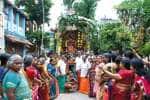 மோகாம்பரி மாரியம்மன் கோவில் தேரோட்டம்