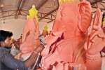 விநாயகர் சதுர்த்தி விழா சிலை தயாரிப்பு பணி தீவிரம்