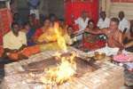 பச்சைவாழியம்மன் கோவிலில் குரு பெயர்ச்சி சிறப்பு யாகம்