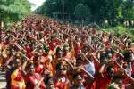 ஆதிபராசக்தி வழிபாட்டு மன்றம் சார்பில் ஆன்மிக ஊர்வலம்