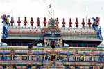 சிதம்பரம் நடராஜர் கோவில் கோபுரத்தில் தேசியக் கொடி