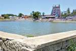 மழைநீர் சேகரிப்பால் நிரம்பிய திருப்புல்லாணி சக்கர தீர்த்தம்!