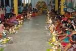 புத்துமாரியம்மன் கோவிலில் குத்து விளக்கு பூஜை