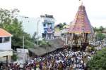 மயிலாடுதுறை மாயூரநாதர் கோயிலில் துலா உற்சவ தேரோட்டம்!