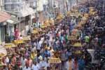 தீப திருவிழாவில் 63 நாயன்மார்கள் வீதி உலா